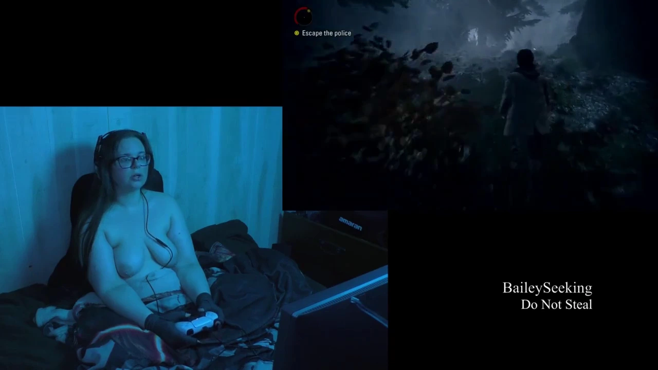 In this online porn video, a naked and horny Alan Wake is seen indulging in some steamy solo action. The video starts with Alan stripping down to reveal his muscular body and then proceeds to pleasure himself with his fingers and a toy.